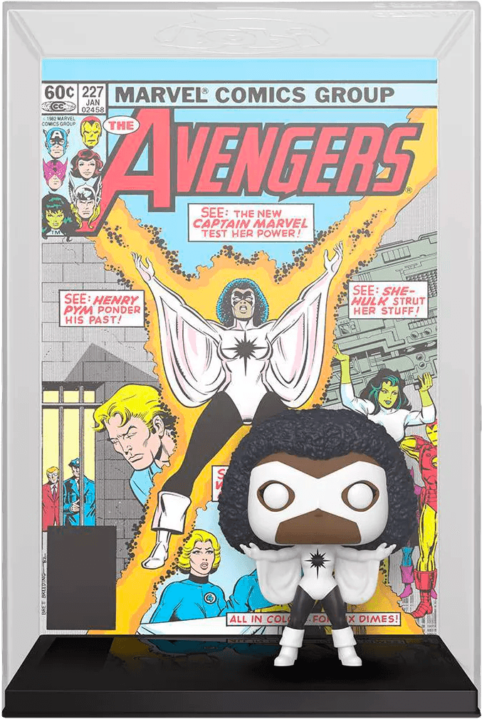 FUN60663 Avengers - Captain Marvel Monica Rambeau US Exclusive Pop! Cover [RS] - Funko - Titan Pop Culture