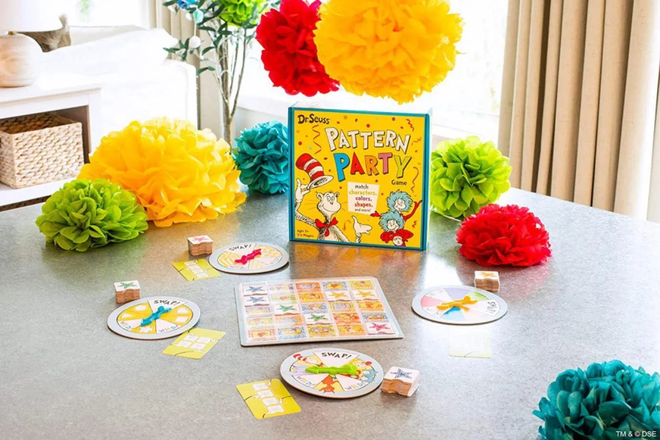 FUN60866 Dr Seuss - Pattern Party Game - Funko - Titan Pop Culture