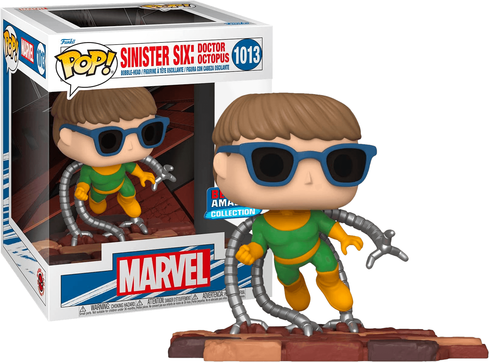 FUN60902 Marvel Comics - Spider-Man - Doctor Octopus Sinister Six US Exclusive Pop! Deluxe [RS] - Funko - Titan Pop Culture