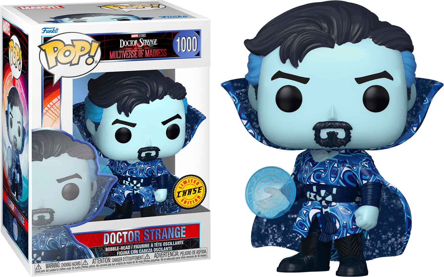 FUN60917CASE Doctor Strange 2: Multiverse of Madness - Doctor Strange Pop! Vinyl - Chase Case - Funko - Titan Pop Culture