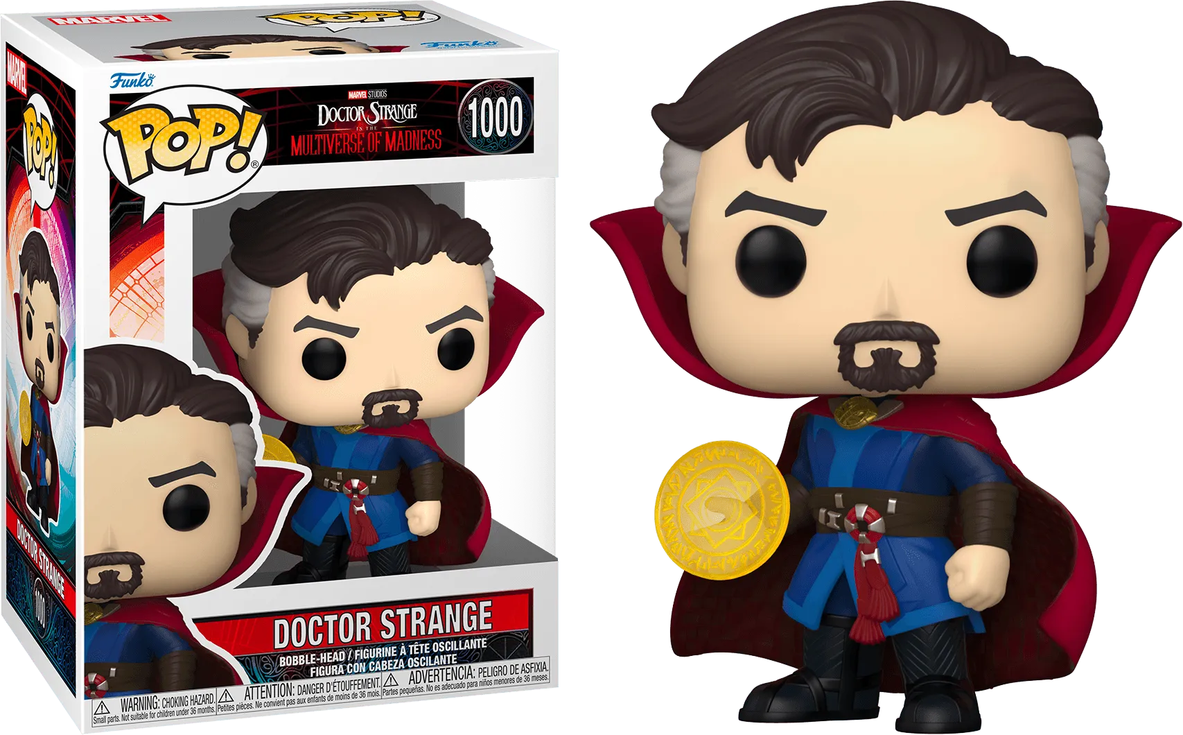 FUN60917CASE Doctor Strange 2: Multiverse of Madness - Doctor Strange Pop! Vinyl - Chase Case - Funko - Titan Pop Culture