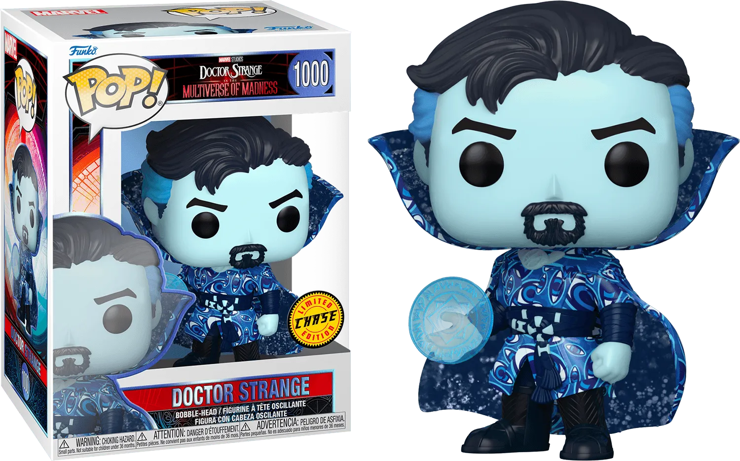 FUN60917CASE Doctor Strange 2: Multiverse of Madness - Doctor Strange Pop! Vinyl - Chase Case - Funko - Titan Pop Culture