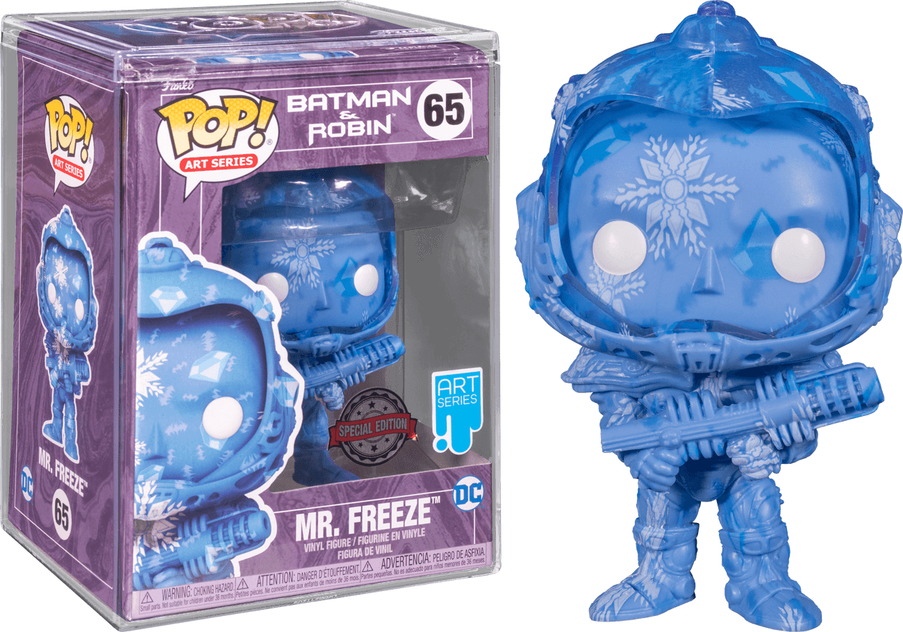 FUN60934 Batman & Robin - Mr. Freeze (Artist Series) US Exclusive Pop! Vinyl with Protector [RS] - Funko - Titan Pop Culture