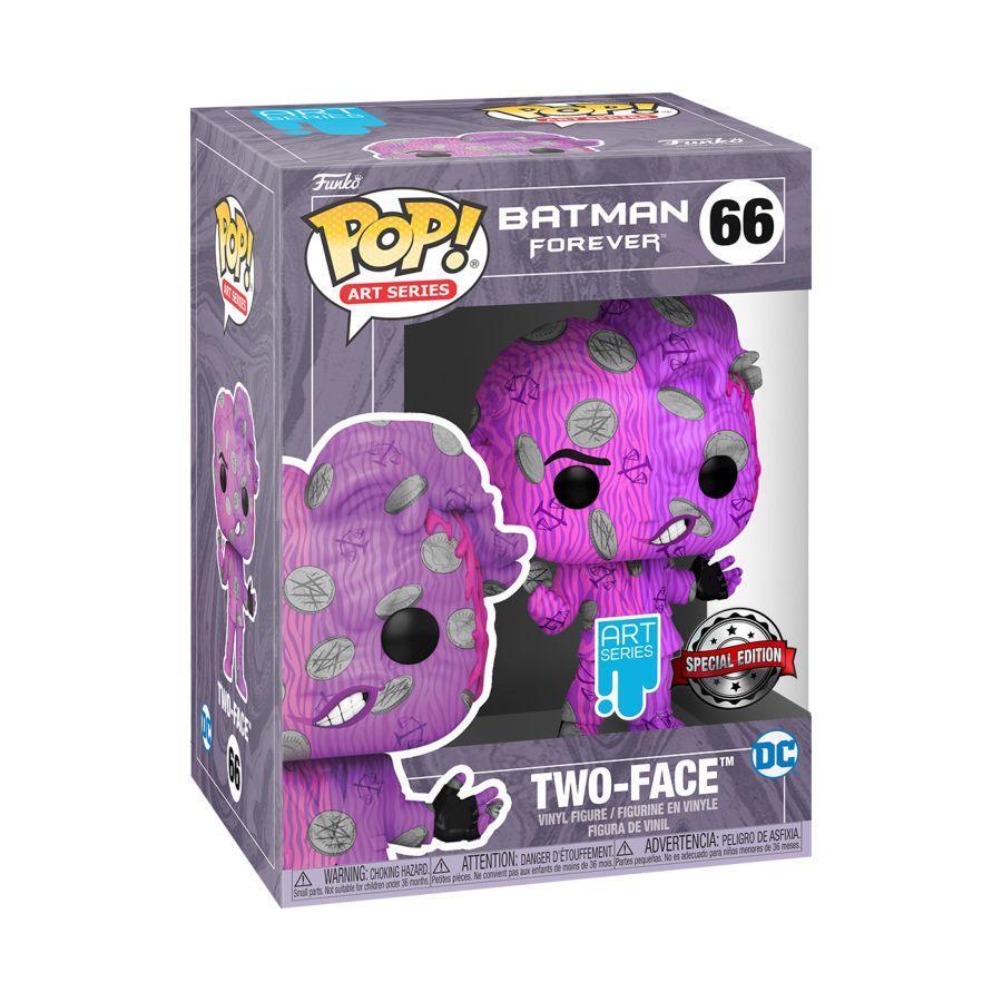 FUN60935 Batman Forever - Two-Face (Artist Series) US Exclusive Pop! Vinyl with Protector [RS] - Funko - Titan Pop Culture