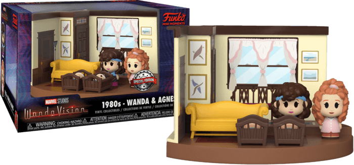 FUN60959 WandaVision - Living Room 80’s US Exclusive Mini Moment [RS] - Funko - Titan Pop Culture