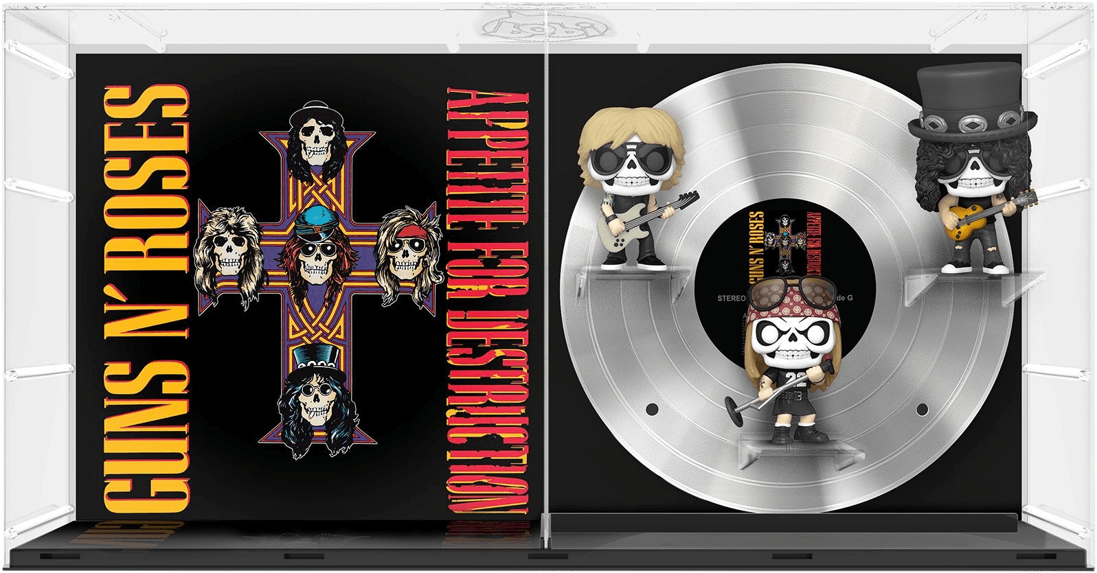 FUN60992 Guns N Roses - Appetite for Destruction US Exclusive Pop! Album Deluxe [RS] - Funko - Titan Pop Culture