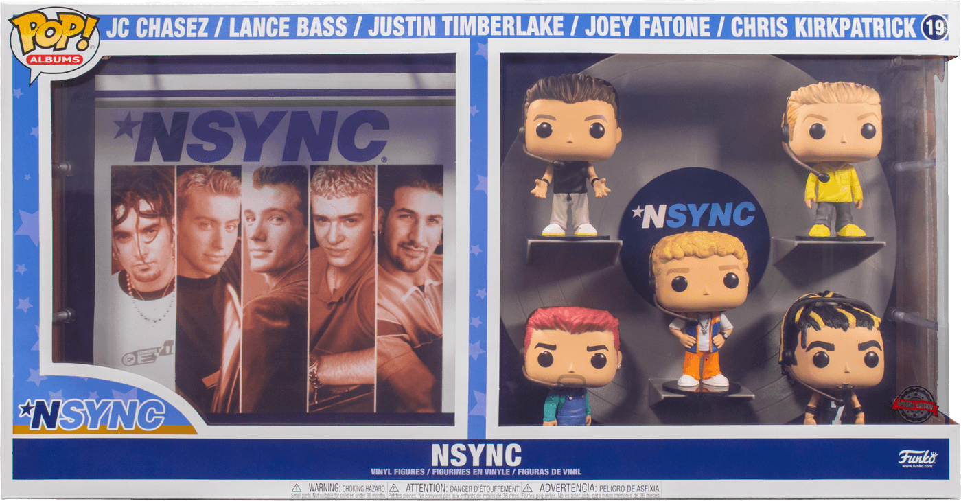 FUN60994 NSYNC - Debut US Exclusive Pop! Album Deluxe [RS] - Funko - Titan Pop Culture
