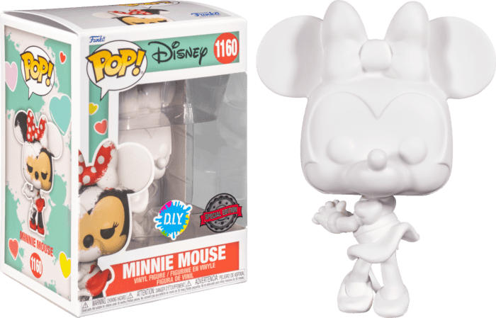 FUN61002 Mickey Mouse - Minnie Valentine (DIY) US Exclusive Pop! Vinyl [RS] - Funko - Titan Pop Culture