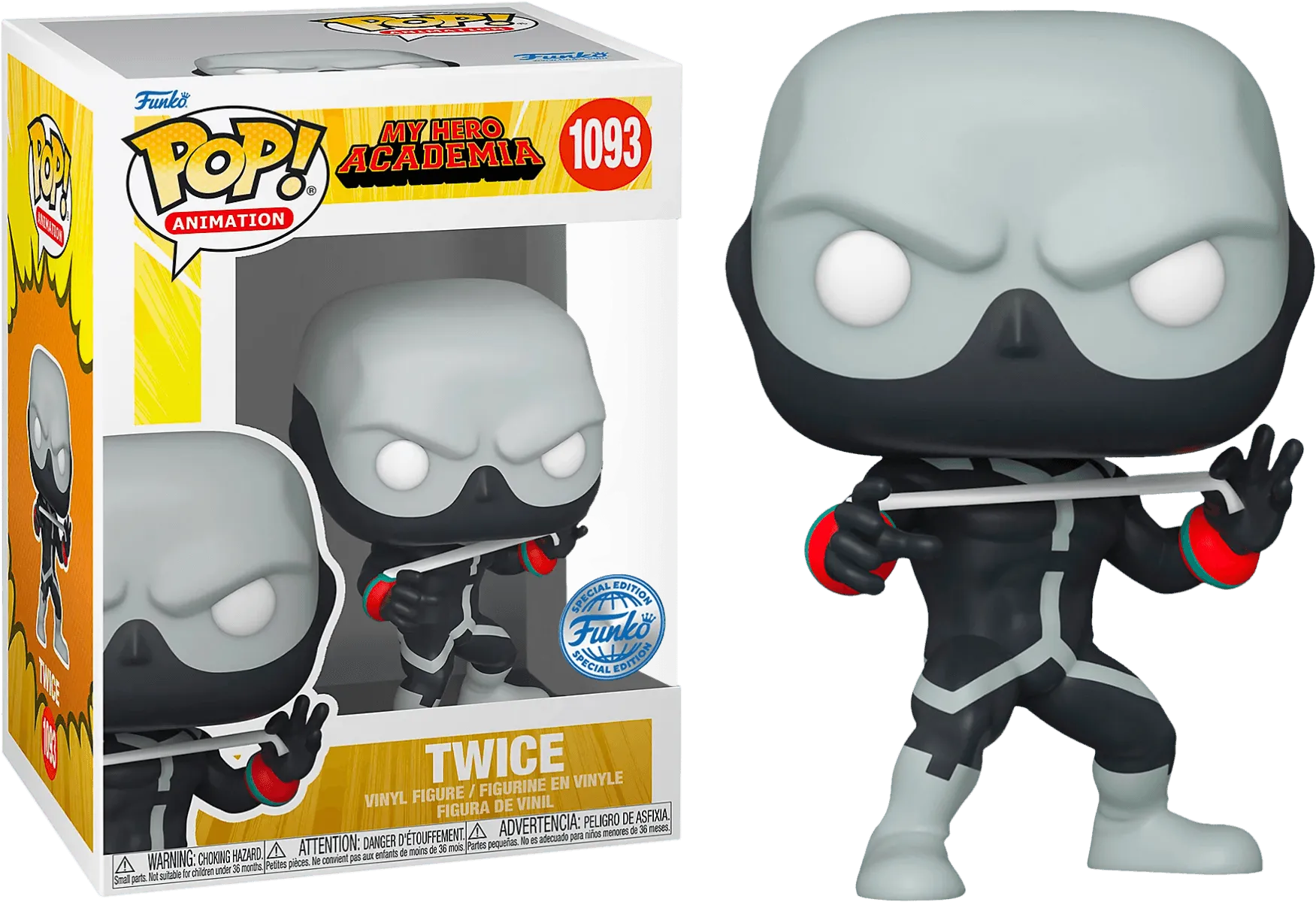 FUN61007 My Hero Academia - Twice US Exclusive Pop! Vinyl [RS] - Less Than Perfect - Funko - Titan Pop Culture