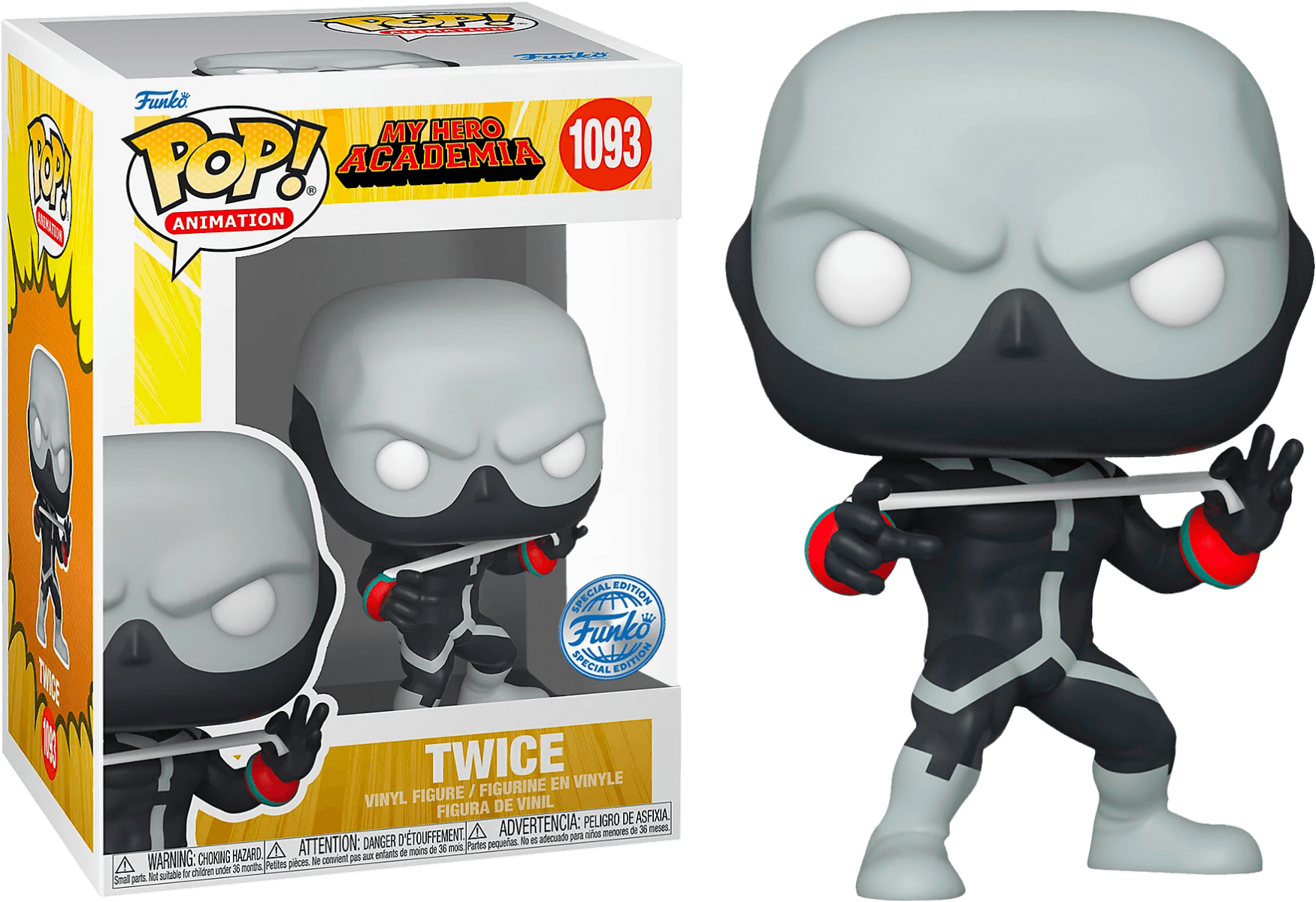 FUN61007 My Hero Academia - Twice US Exclusive Pop! Vinyl [RS] - Funko - Titan Pop Culture