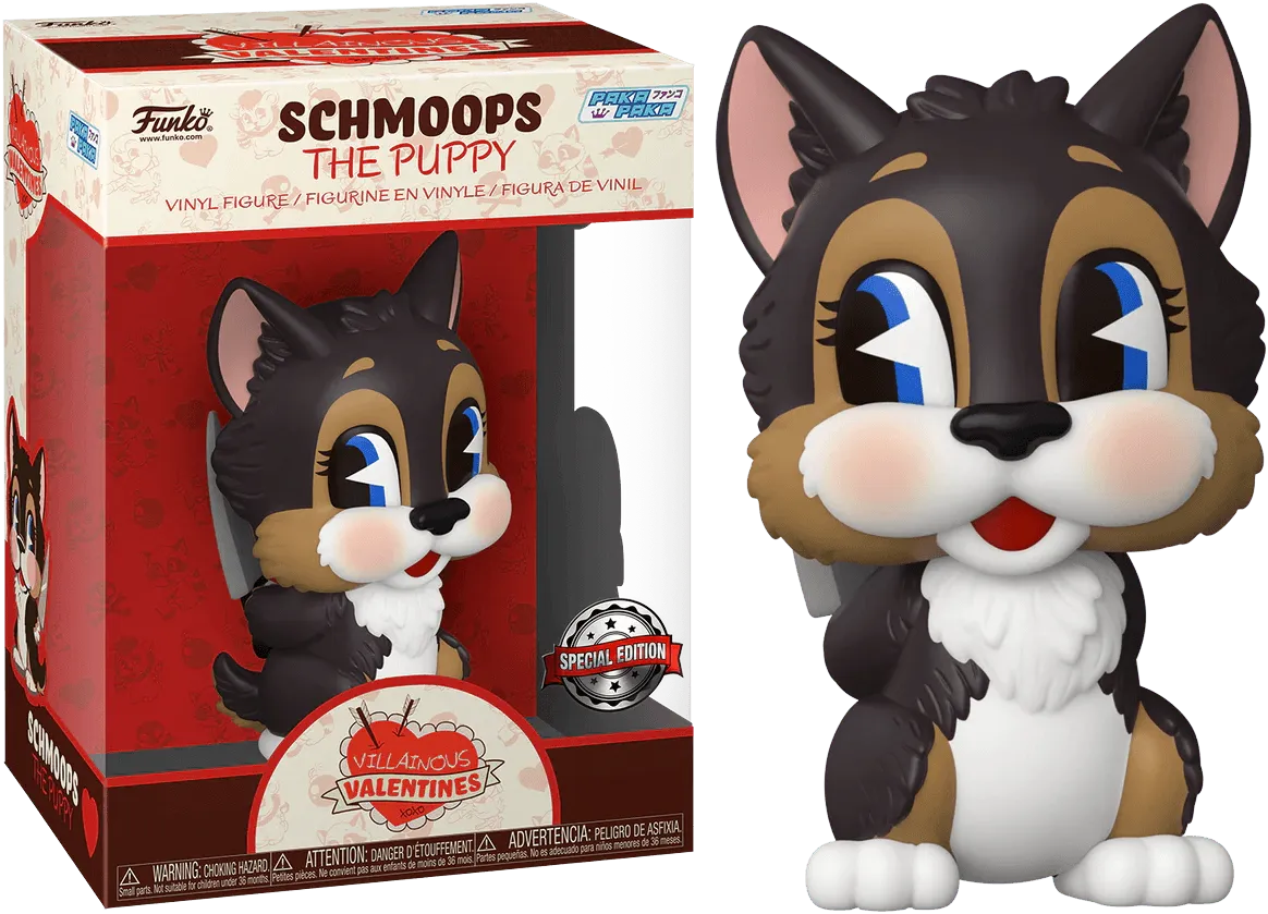 FUN61019 Villainous Valentines - Puppy US Exclusive Vinyl [RS] - Funko - Titan Pop Culture