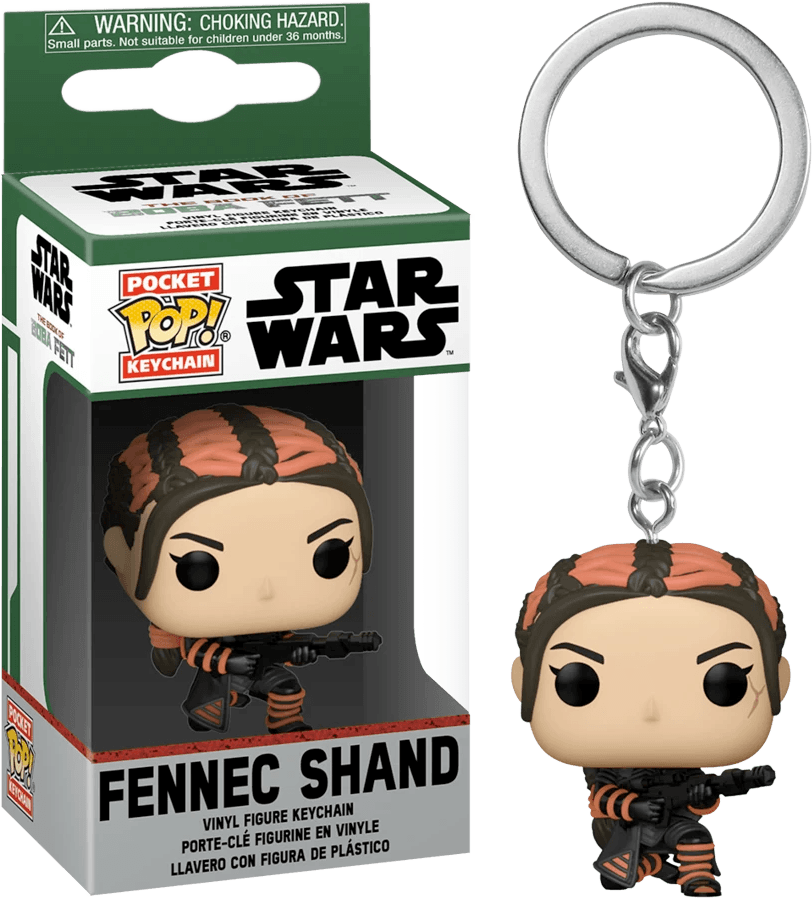 FUN61050 Star Wars: Book of Boba Fett - Fennec Shand Pop! Keychain - Funko - Titan Pop Culture