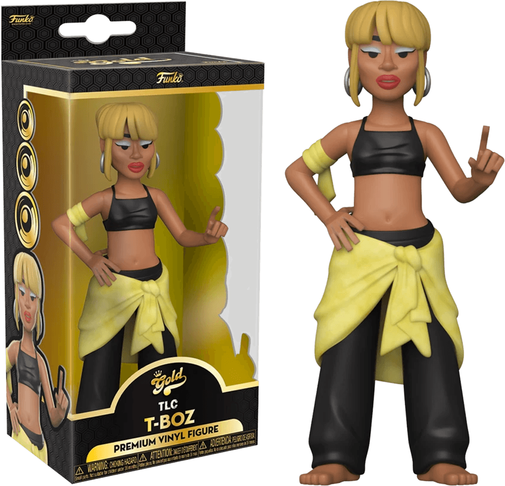 FUN61208 TLC - T-Boz 5" Vinyl Gold - Funko - Titan Pop Culture