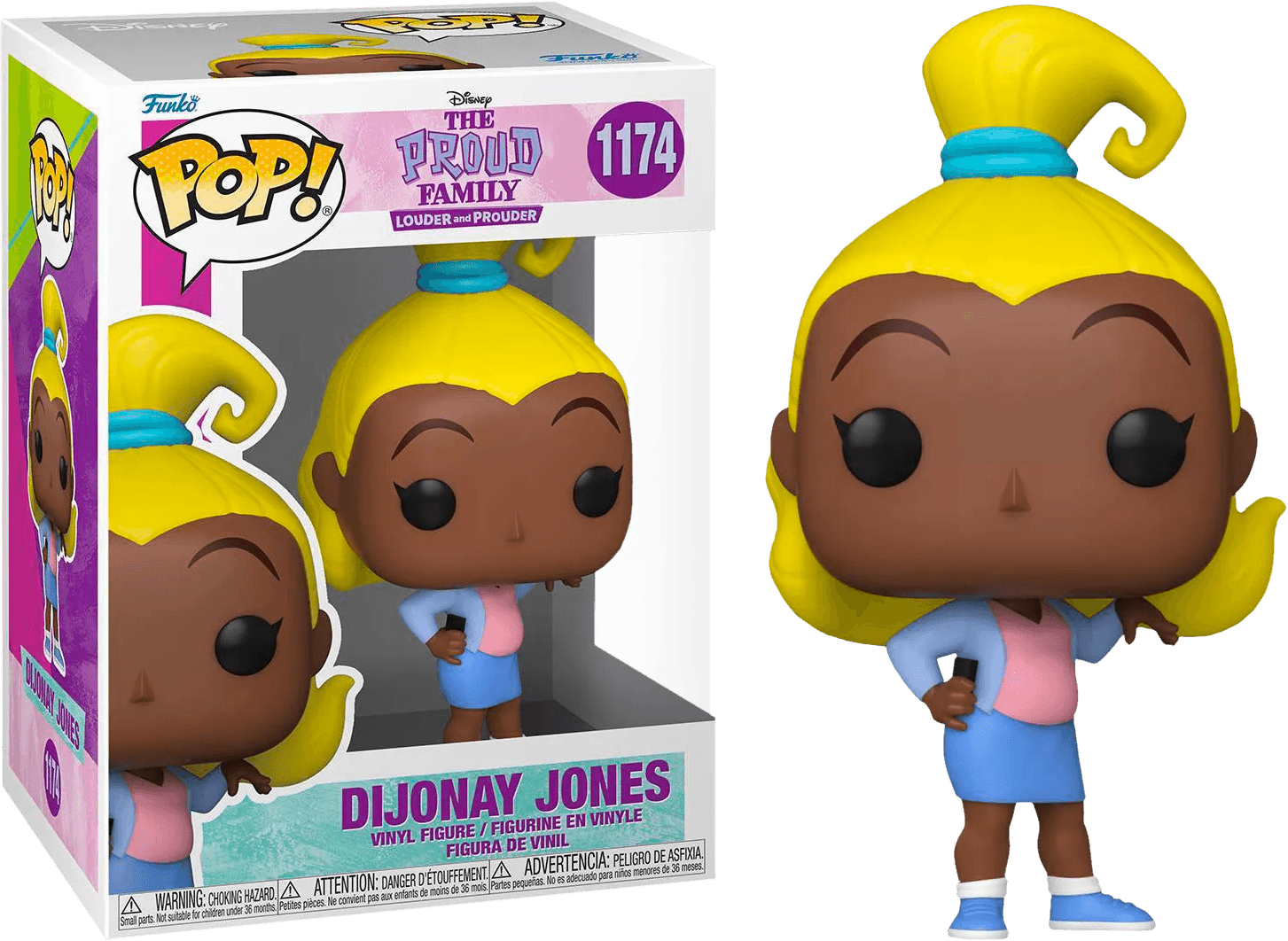 FUN61343 The Proud Family - Dijonay Jones US Exclusive Pop! Vinyl [RS] - Funko - Titan Pop Culture