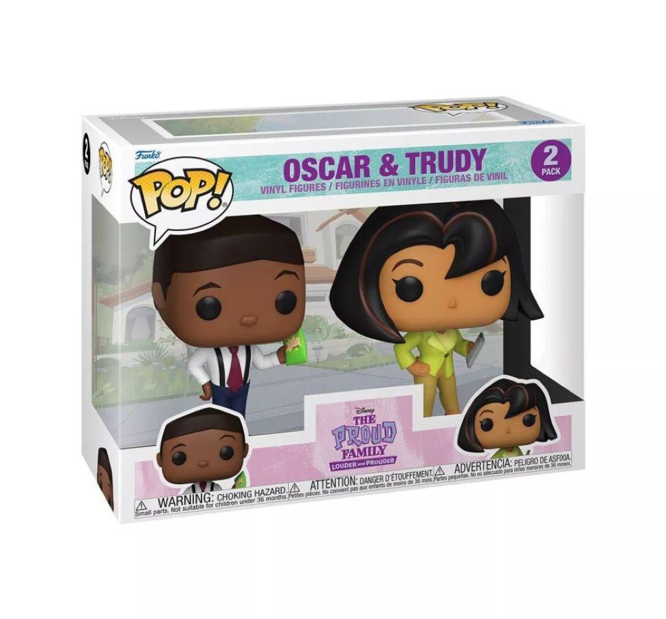 FUN61344 The Proud Family - Oscar & Trudy US Exclusive Pop! 2-Pack [RS] - Funko - Titan Pop Culture