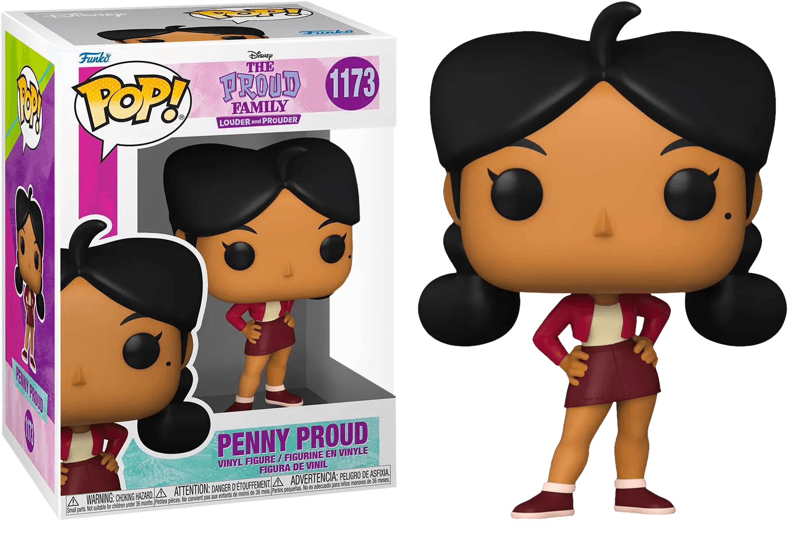 FUN61345 The Proud Family - Penny Proud US Exclusive Pop! Vinyl [RS] - Funko - Titan Pop Culture