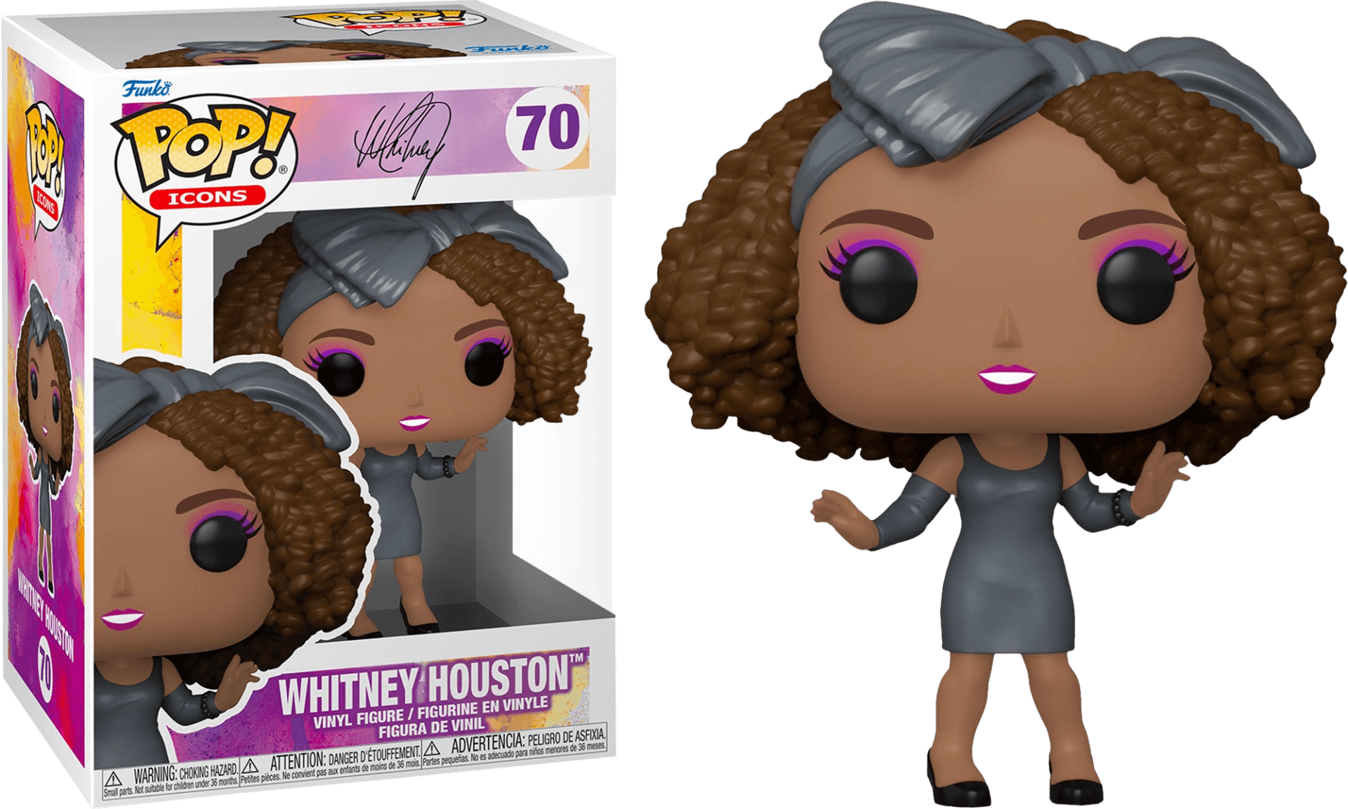 FUN61354 Whitney Houston - How Will I Know Pop! Vinyl - Funko - Titan Pop Culture