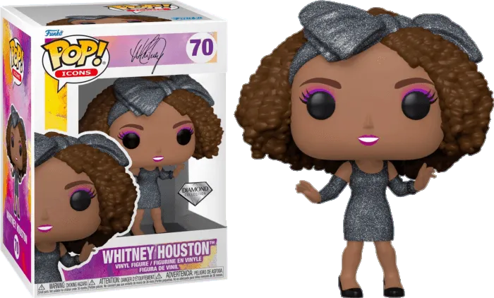 FUN61355 Whitney Houston - How Will I Know US Exclusive Diamond Glitter Pop! Vinyl [RS] - Funko - Titan Pop Culture