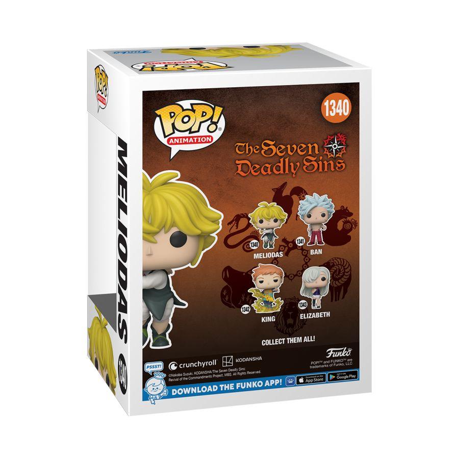 FUN61384 Seven Deadly Sins - Meliodas Pop! Vinyl - Funko - Titan Pop Culture