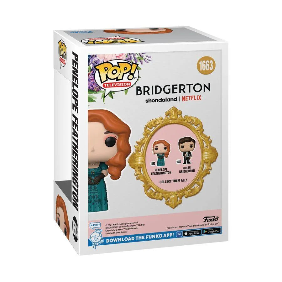 FUN61395 Bridgerton - Penelope Featherington (with chase) Pop! Vinyl - Funko - Titan Pop Culture