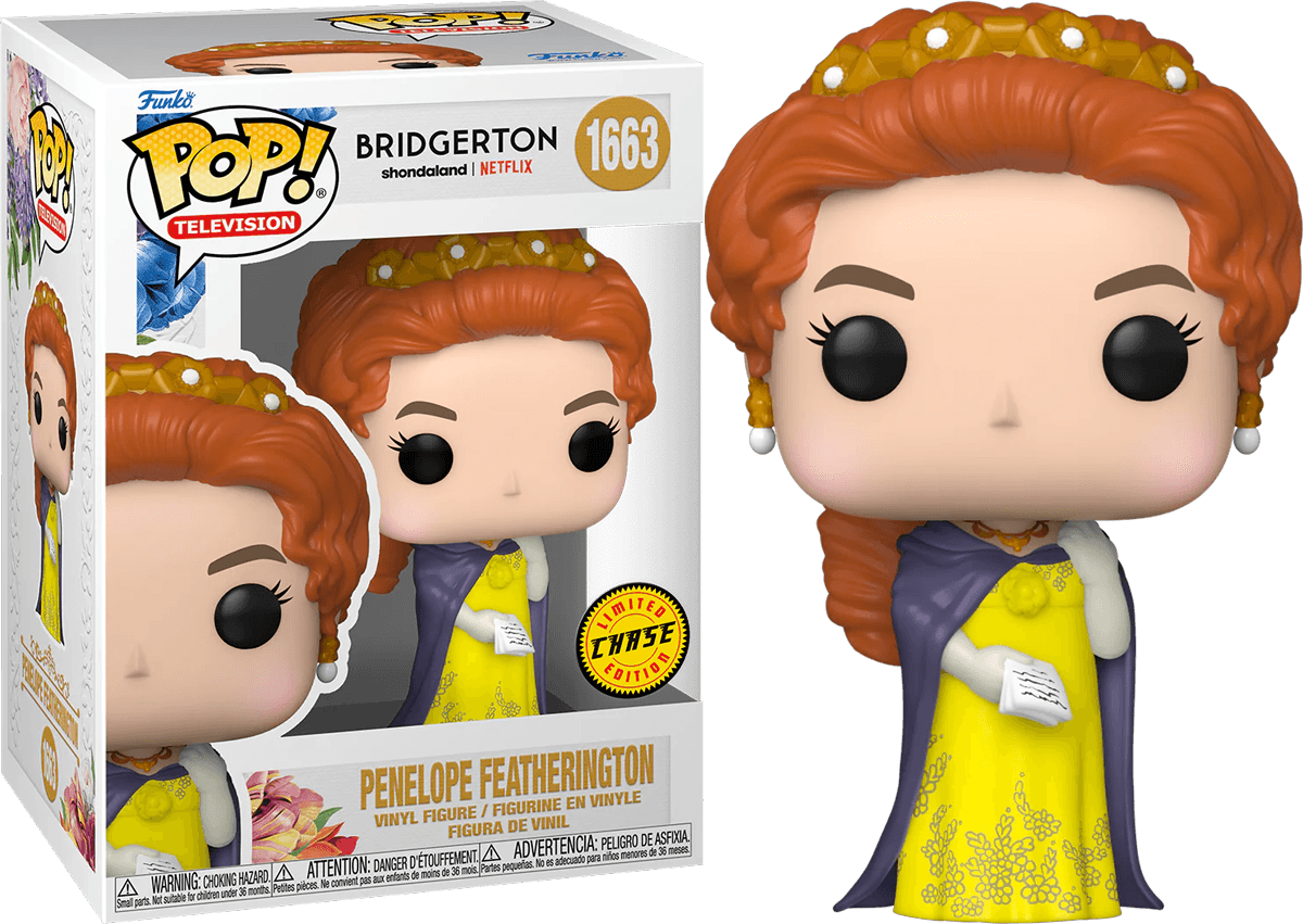 FUN61395BUNDLE Bridgerton - Penelope Featherington Pop! Vinyl - Chase Bundle / Case - Funko - Titan Pop Culture