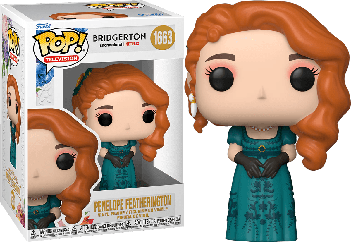 FUN61395BUNDLE Bridgerton - Penelope Featherington Pop! Vinyl - Chase Bundle / Case - Funko - Titan Pop Culture