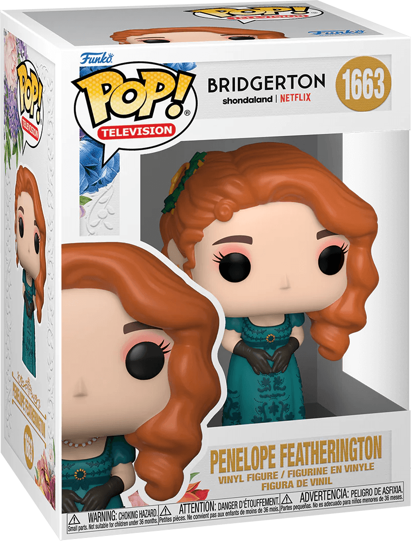 FUN61395BUNDLE Bridgerton - Penelope Featherington Pop! Vinyl - Chase Bundle / Case - Funko - Titan Pop Culture