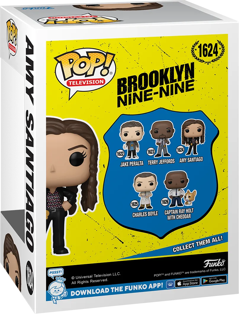 FUN61399 Brooklyn Nine-Nine - Amy Santiago Pop! Vinyl - Funko - Titan Pop Culture