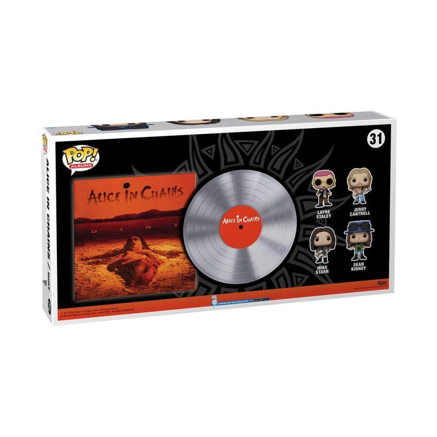 FUN61440 Alice in Chains - Dirt Pop! Album Deluxe 4-Pack - Funko - Titan Pop Culture