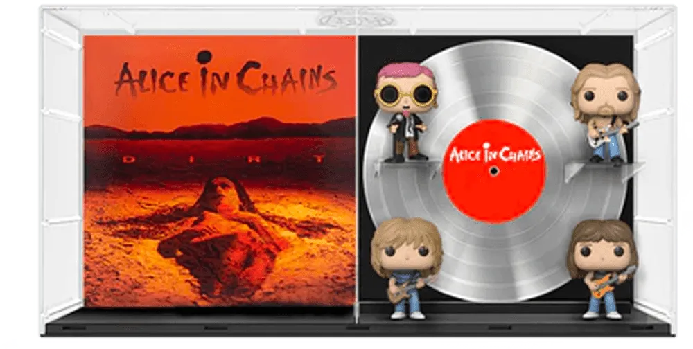 FUN61440 Alice in Chains - Dirt Pop! Album Deluxe 4-Pack - Funko - Titan Pop Culture