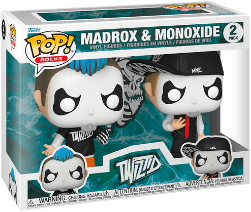 FUN61446 Twiztid - Madrox & Monoxide Pop! Vinyl 2-Pack - Funko - Titan Pop Culture