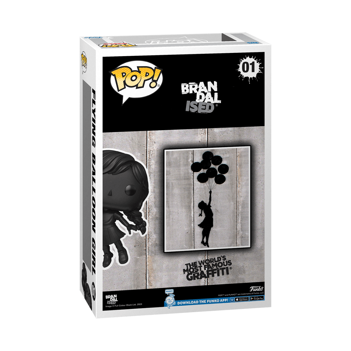 FUN61516 Brandalised - Flying Balloon Girl Pop! Art Cover - Funko - Titan Pop Culture