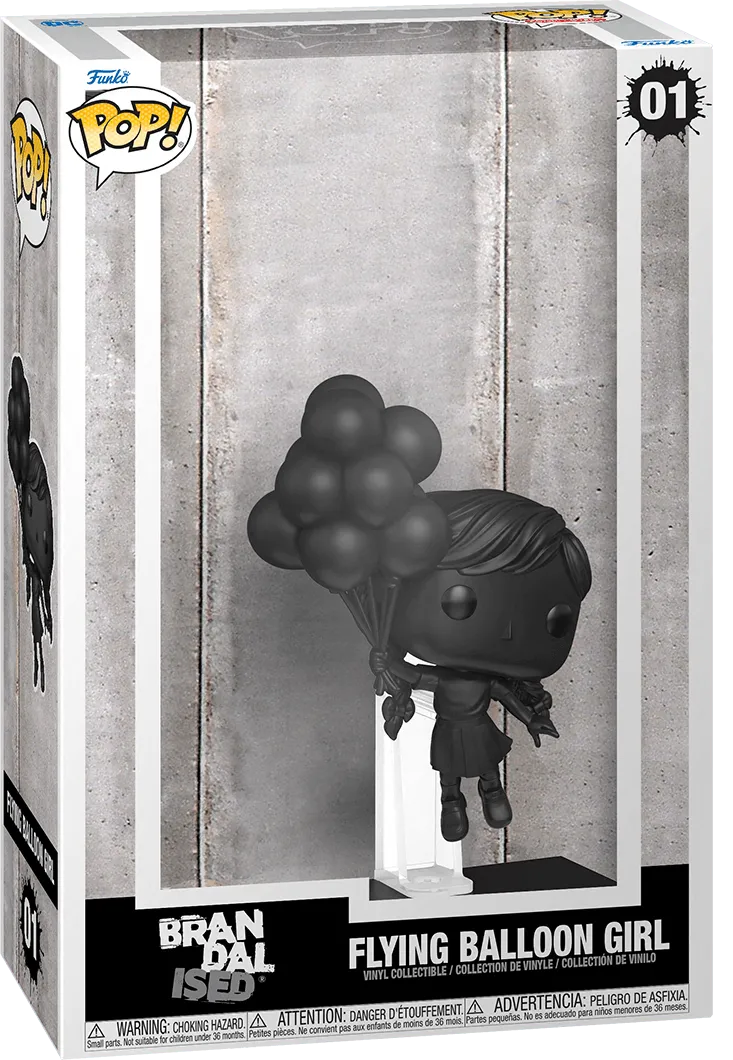 FUN61516 Brandalised - Flying Balloon Girl Pop! Art Cover - Funko - Titan Pop Culture