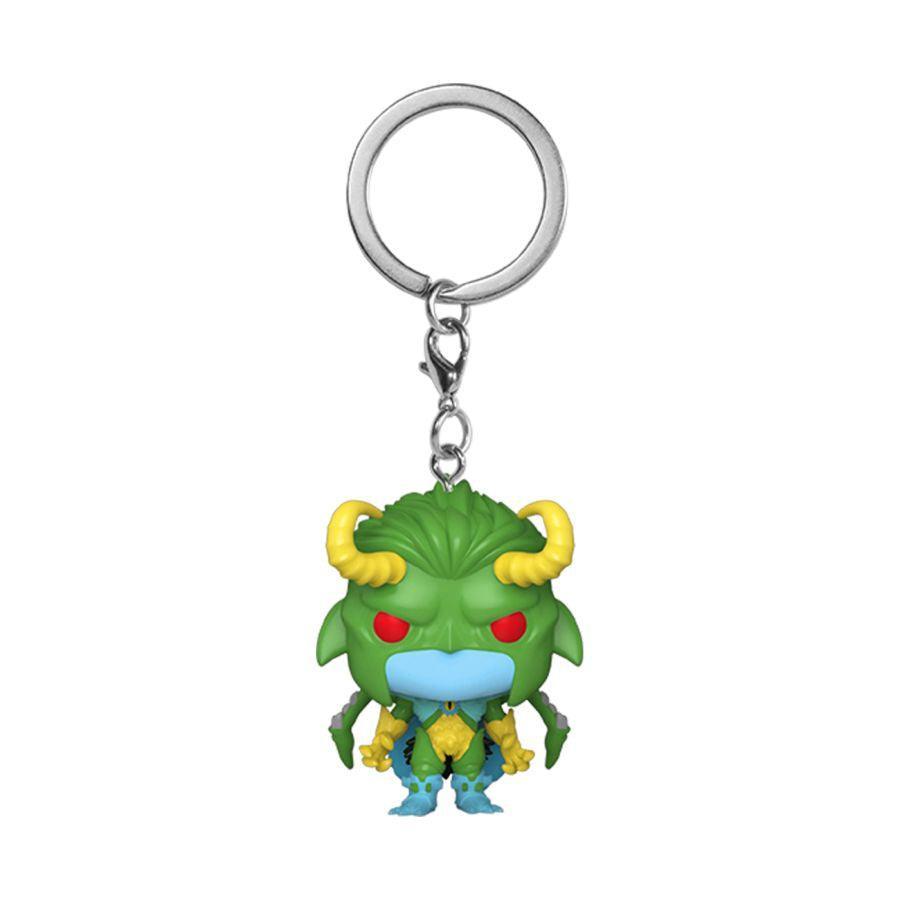 FUN61519 Marvel Mech Strike Monster Hunters - Loki Pocket Pop! Keychain - Funko - Titan Pop Culture