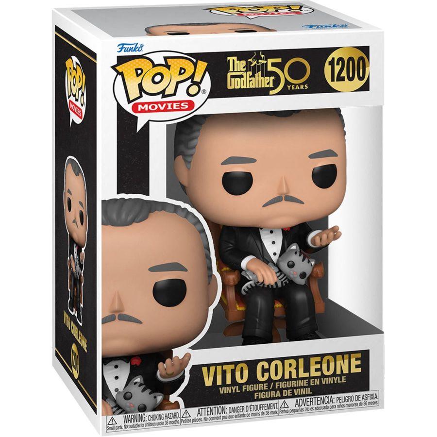 FUN61529 The Godfather 50th Anniversary - Vito Corleone Pop! Vinyl - Funko - Titan Pop Culture