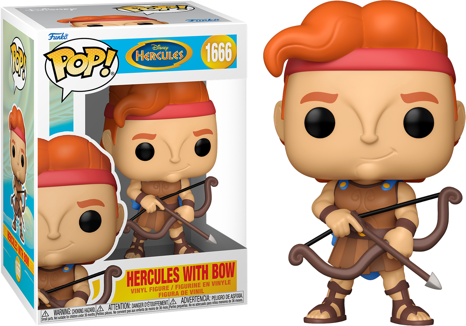 Hercules (1997) - Hercules with Bow Pop! Vinyl