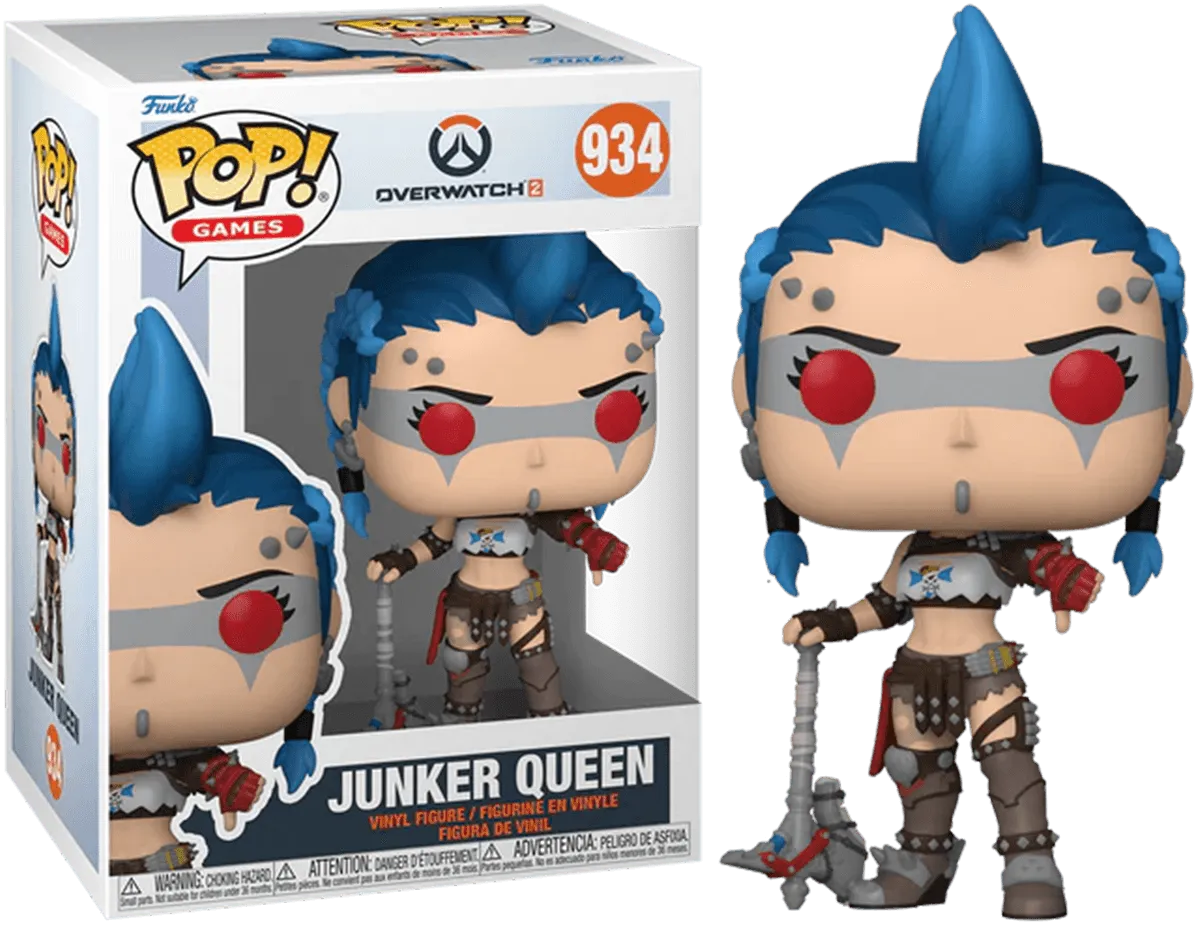 FUN61549 Overwatch 2 - Junker Queen Pop! Vinyl - Funko - Titan Pop Culture