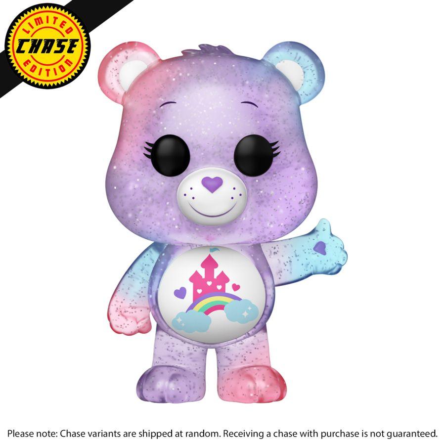 FUN61557 Care Bears 40th Anniversary - Care-a-Lot Bear (with chase) Pop! Vinyl - Funko TBA - Titan Pop Culture