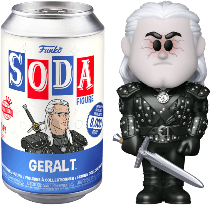 FUN61620 The Witcher (TV) - Geralt (with chase) Vinyl Soda - Funko - Titan Pop Culture