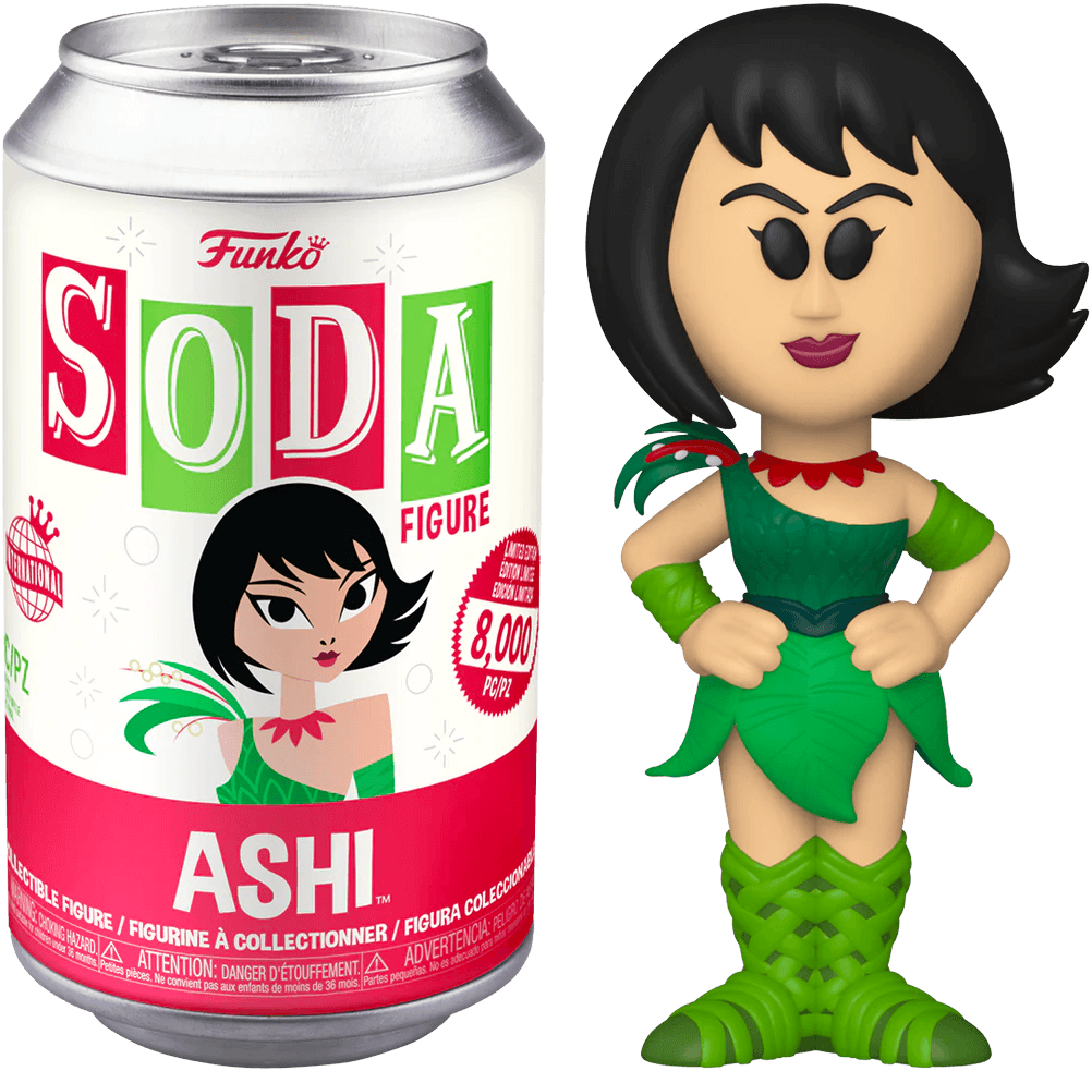 FUN61709 Samurai Jack - Ashi (with chase) Vinyl Soda - Funko - Titan Pop Culture