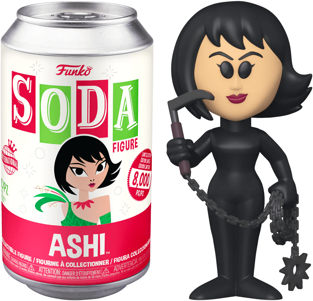 FUN61709 Samurai Jack - Ashi (with chase) Vinyl Soda - Funko - Titan Pop Culture