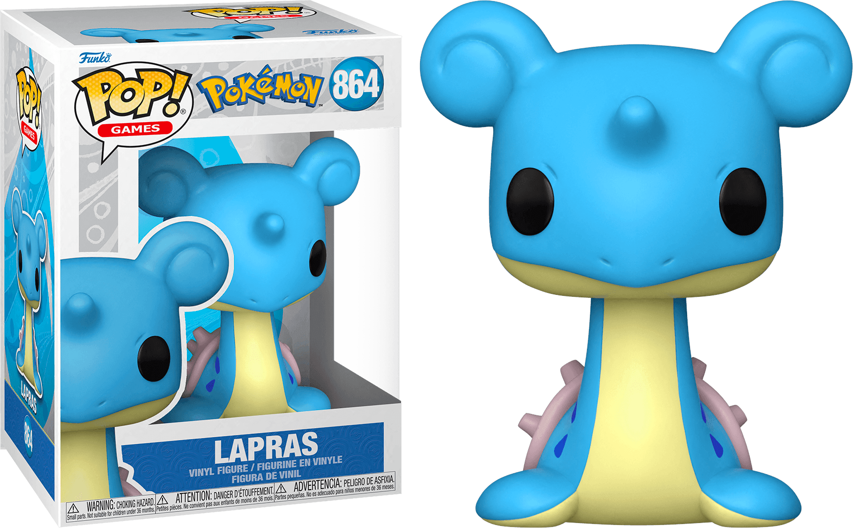 FUN62265 Pokemon - Lapras Pop! Vinyl [RS] - Funko - Titan Pop Culture