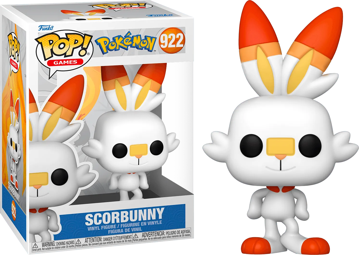 FUN62271 Pokemon - Scorbunny Pop! Vinyl [RS] - Funko - Titan Pop Culture