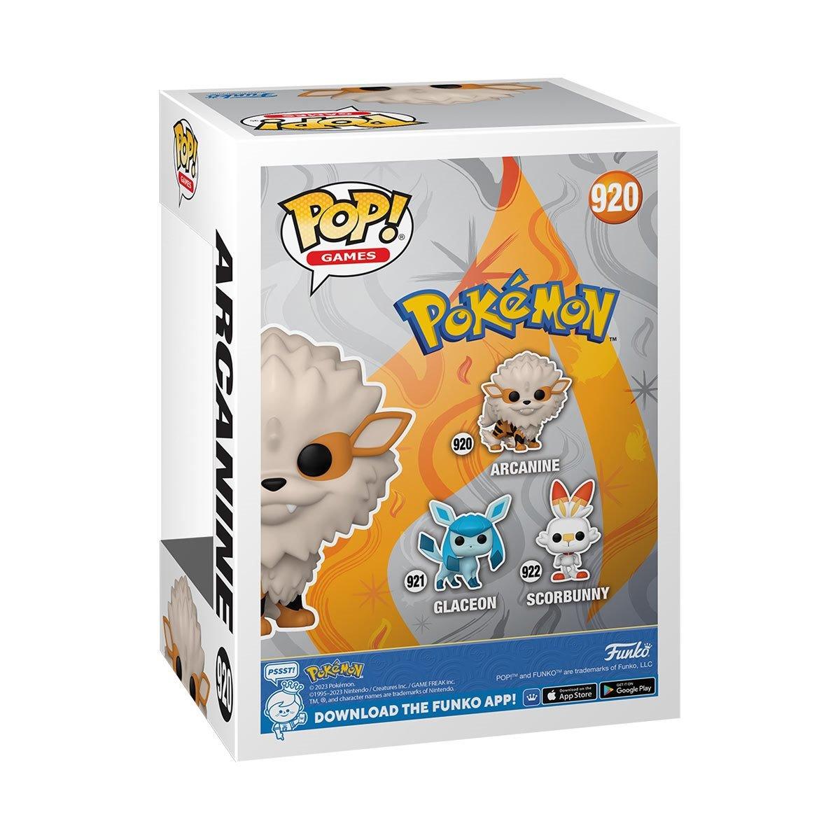 FUN62272 Pokemon - Arcanine Pop! Vinyl [RS] - Funko - Titan Pop Culture