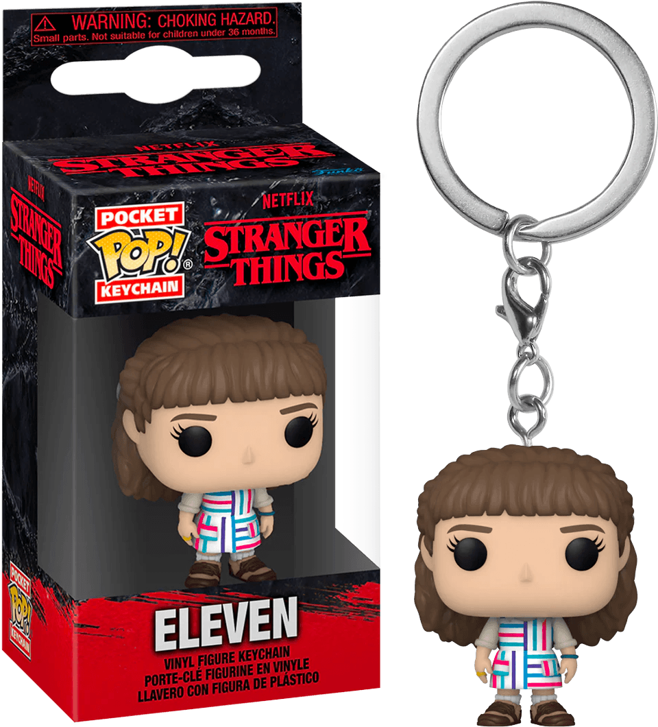 FUN62382 Stranger Things - Eleven Season 4 Pocket Pop! Keychain - Funko - Titan Pop Culture