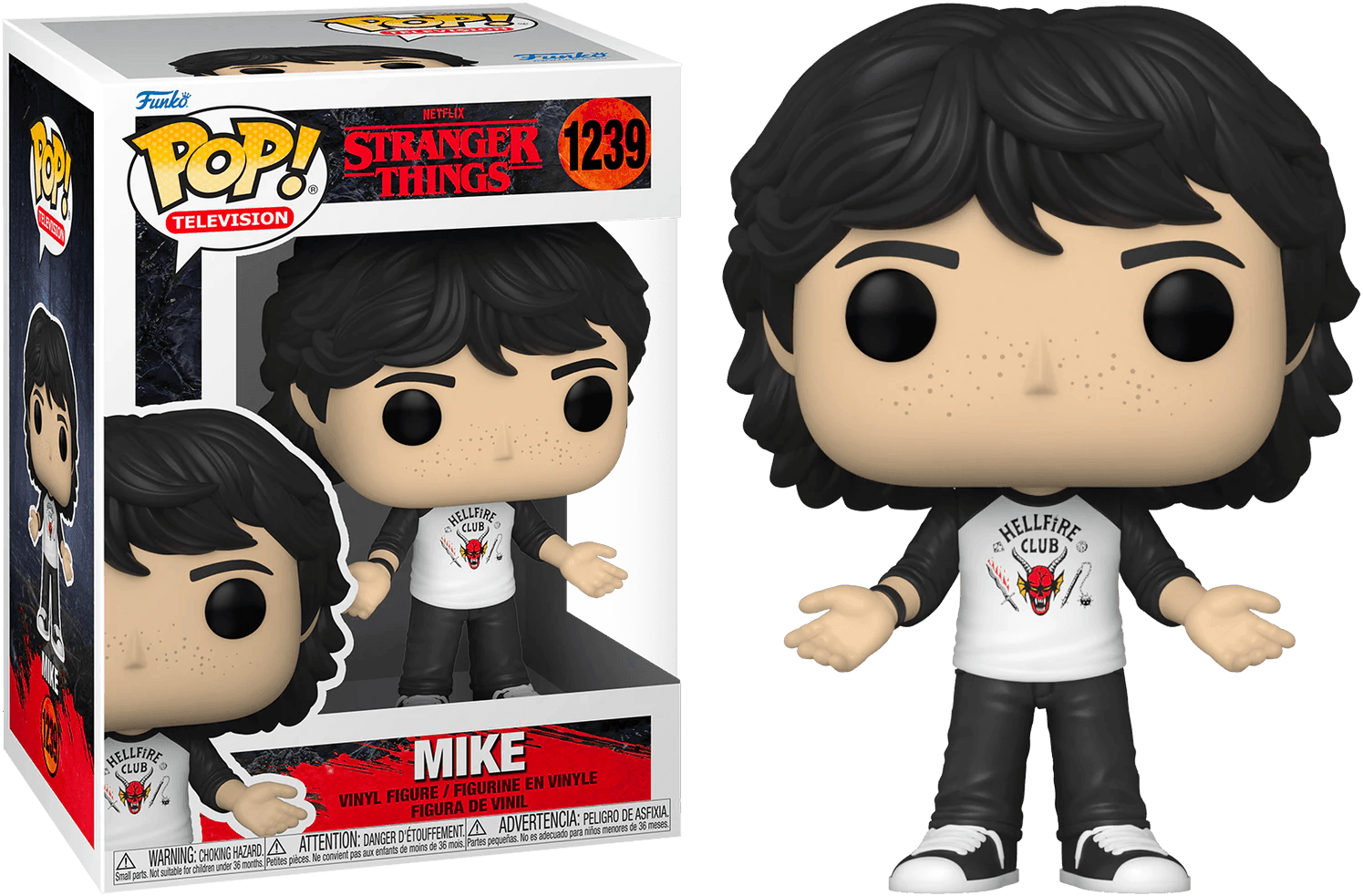 FUN62393 Stranger Things - Mike Season 4 Pop! Vinyl - Funko TBA - Titan Pop Culture