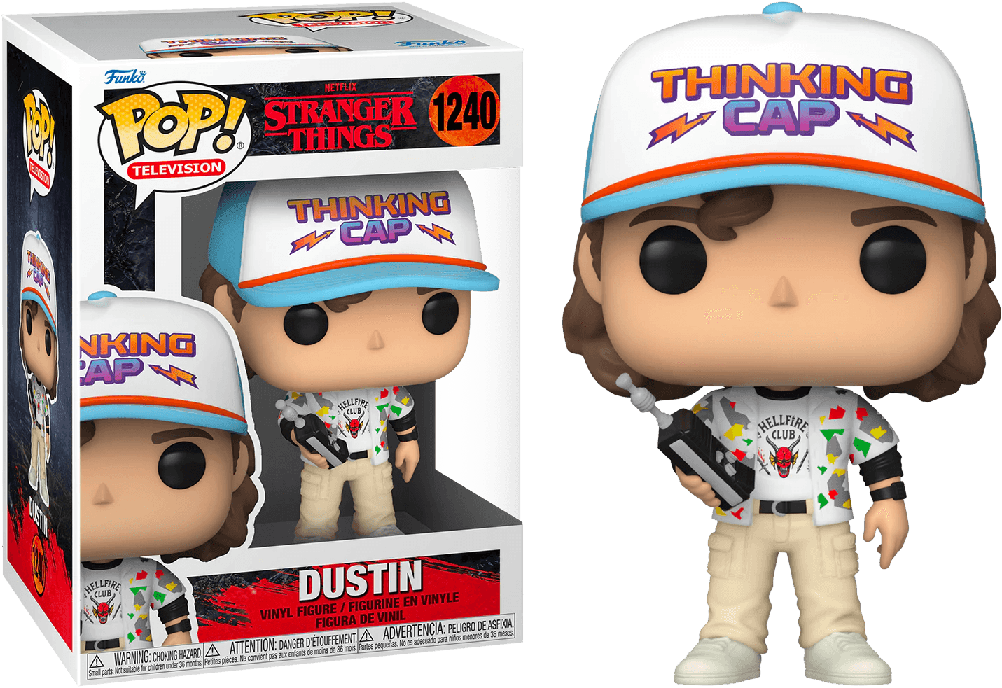 FUN62394 Stranger Things - Dustin Season 4 Pop! Vinyl - Funko TBA - Titan Pop Culture