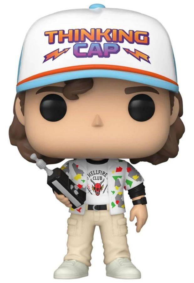 FUN62394 Stranger Things - Dustin Season 4 Pop! Vinyl - Funko TBA - Titan Pop Culture