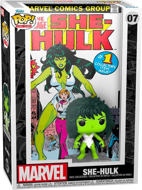FUN62472 Marvel - She-Hulk US Exclusive Pop! Comic Cover [RS] - Funko - Titan Pop Culture