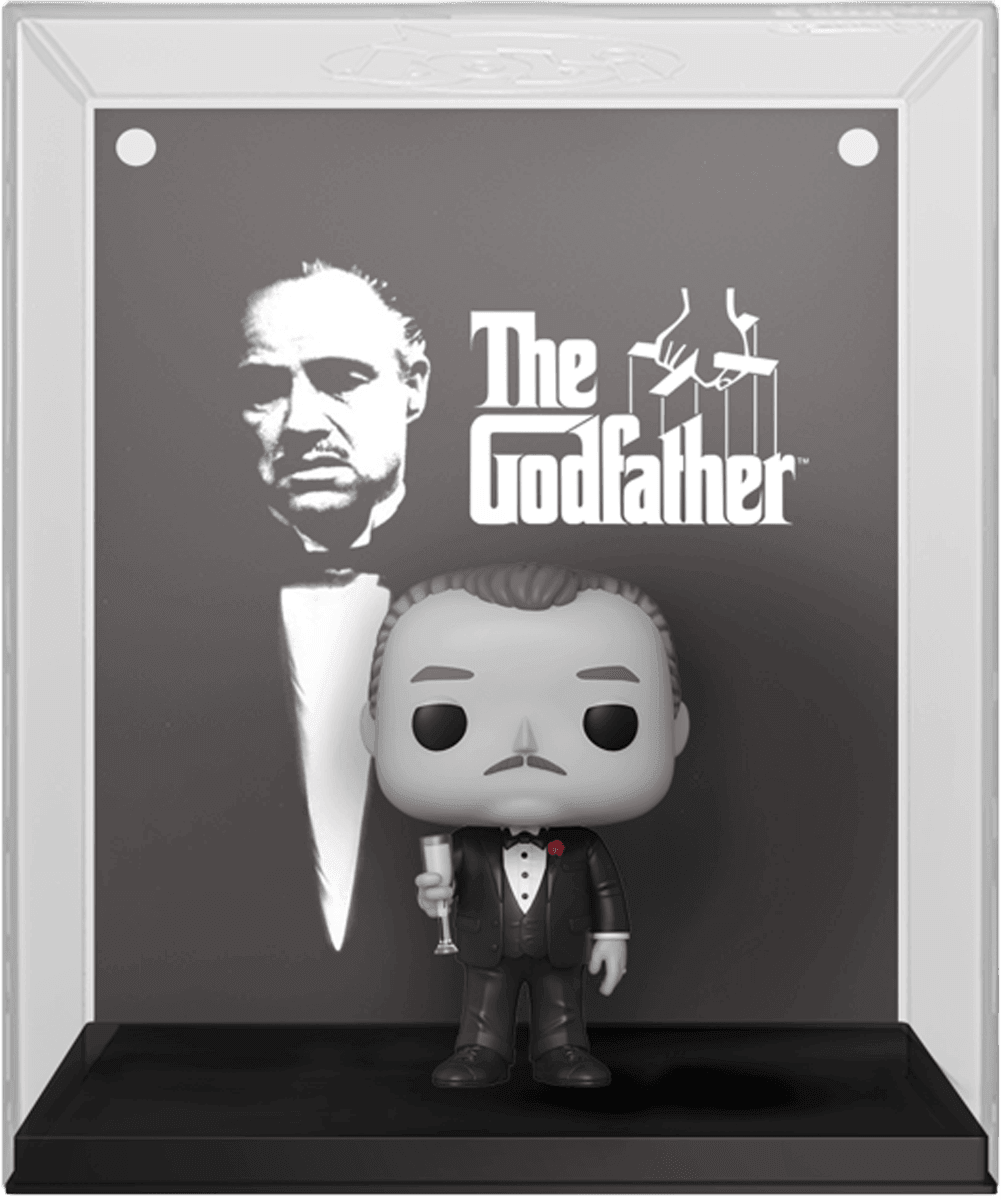 FUN62486 The Godfather - Vito Corleone Black & White US Exclusive Pop! VHS Cover [RS] - Funko - Titan Pop Culture